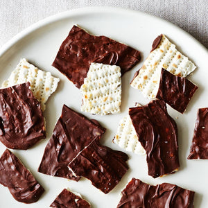 Chocolate Covered Matzo (NF, VGN)